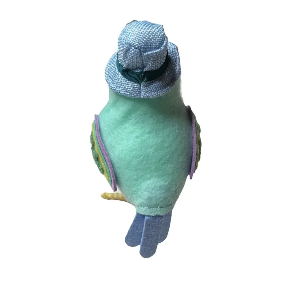 Target Spritz Bird Stormy 2020 Felt Bird Figurine Easter/Spring Mint Green